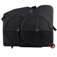 CD Bike Travel Case For 700C  26" 27.5" and 29" Bikes - Air Flights Hard Case Box Bag EVA Material Light Weight and Durable - Transport Equipment Pro