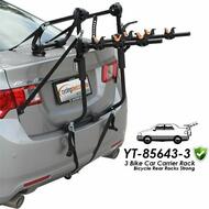 3 Bike Car Carrier Rack Bicycle Rear Racks Strong