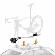 Alloy Car Roof Bike Bicycle Carrier Fork Rack with Lock