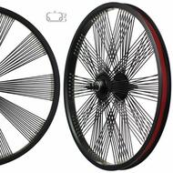Stars Bmx Bike Wheelset/low Ride Wheels 20 Inch