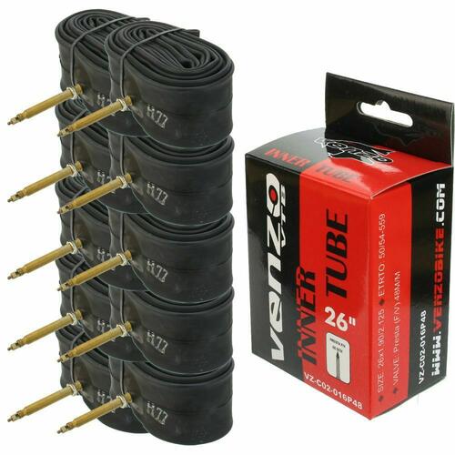 10x Venzo Mountain Bike Tire Inner Tubes 26" x 1.9/2.125 48mm F/V
