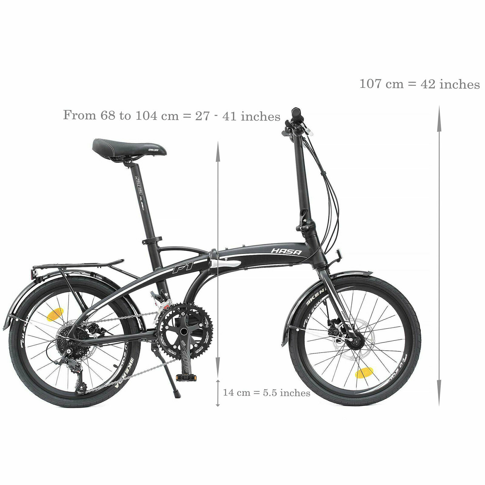 shimano foldable bike