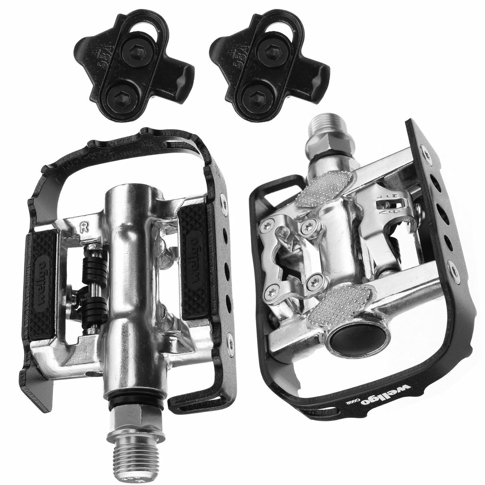 Venzo Mountain Bike Bicycle Cycling Shimano SPD Shoes MultiUse Pedals