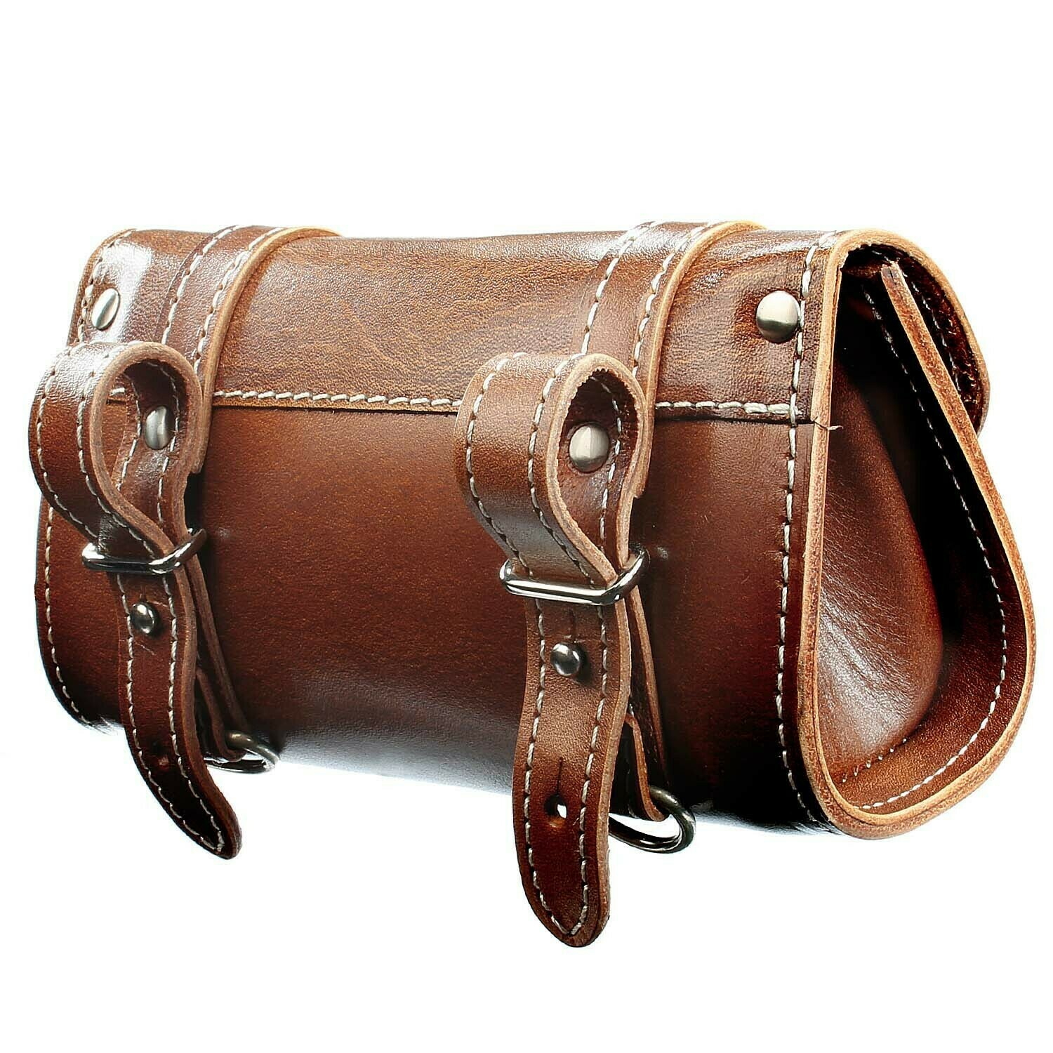 Buy Vintage Bike Bicycle Saddle Bag Leather Great for Fixie | CD