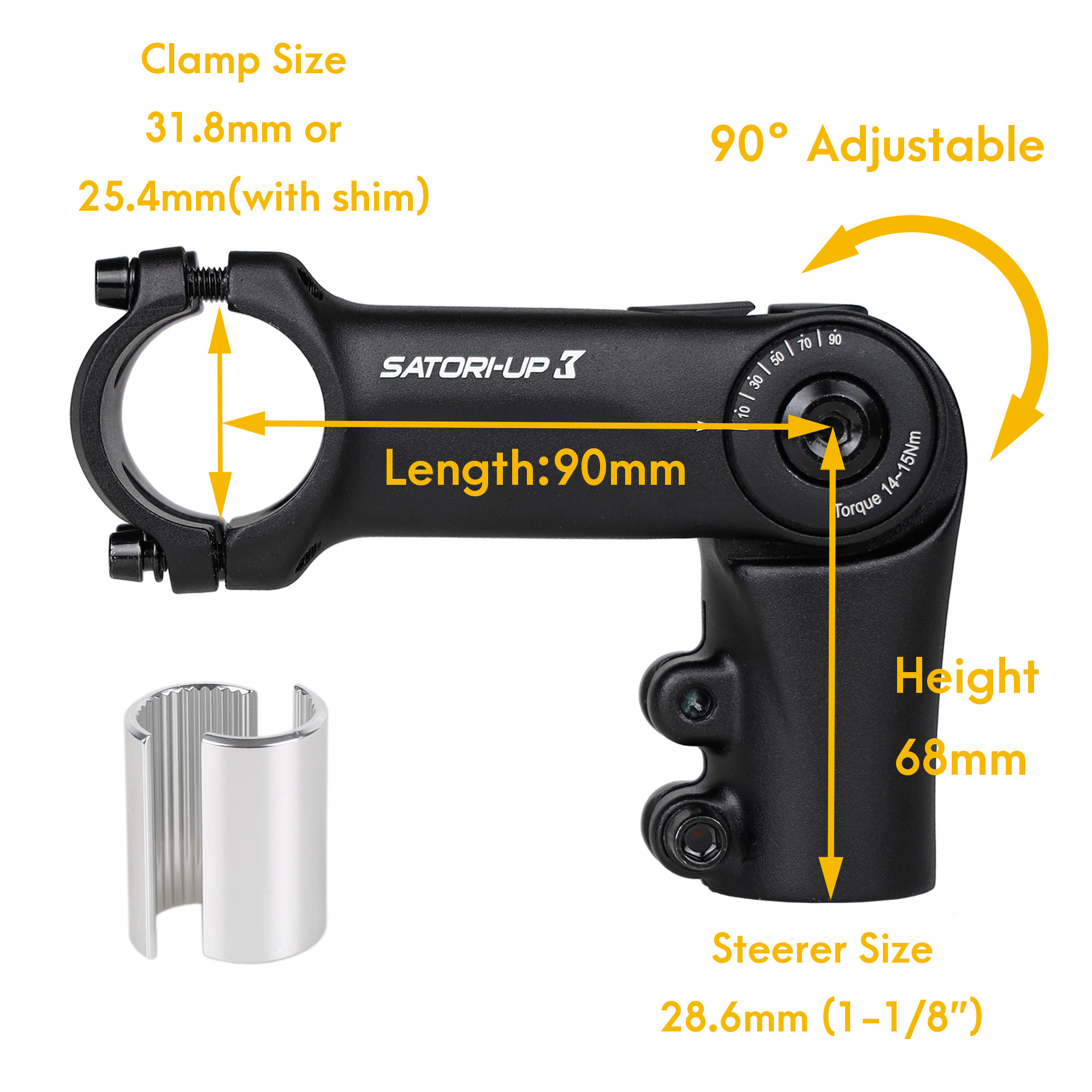Bicycle sales stem shim