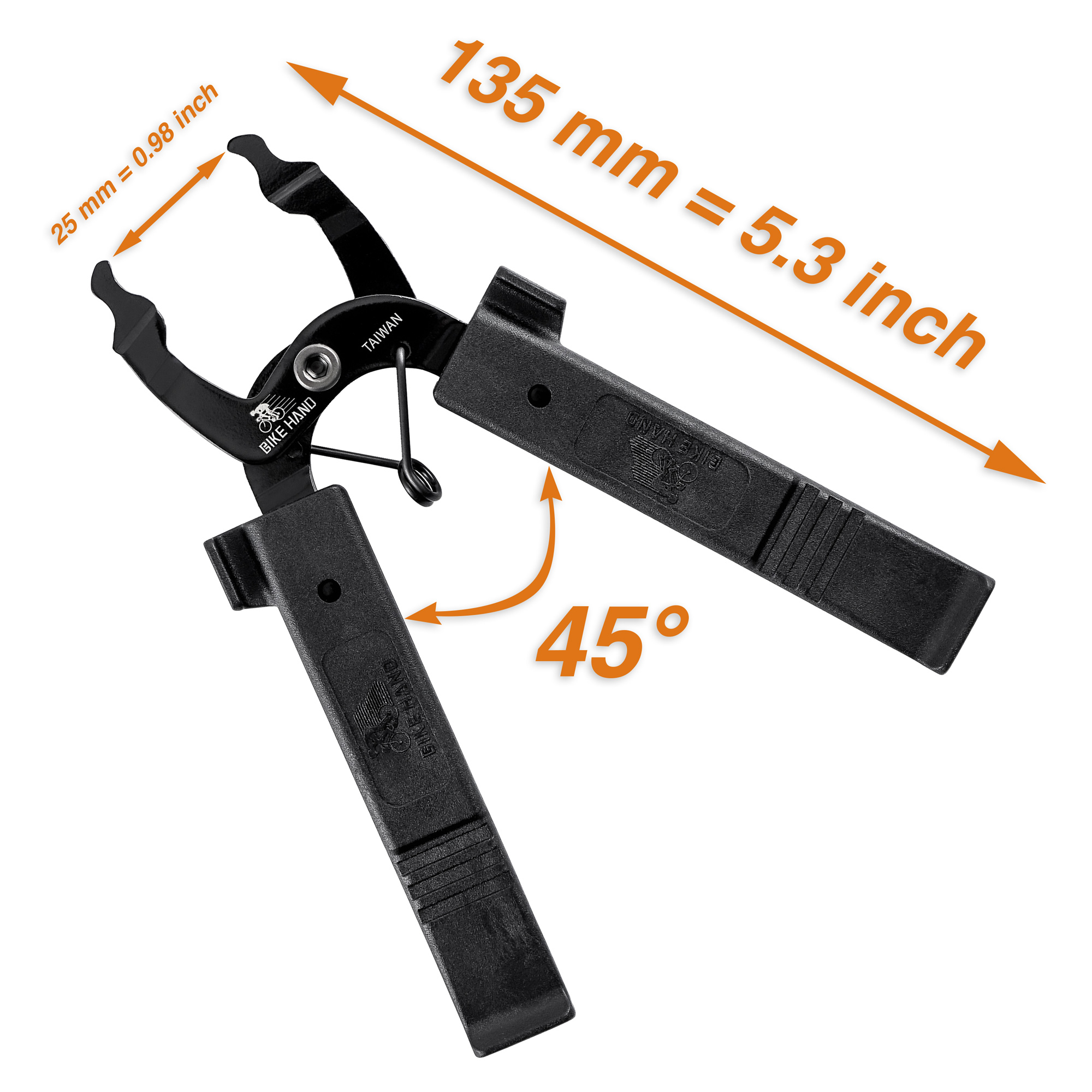 BIKEHAND Bike Bicycle Chain Quick Master Link Pliers Tyre Levers Multi