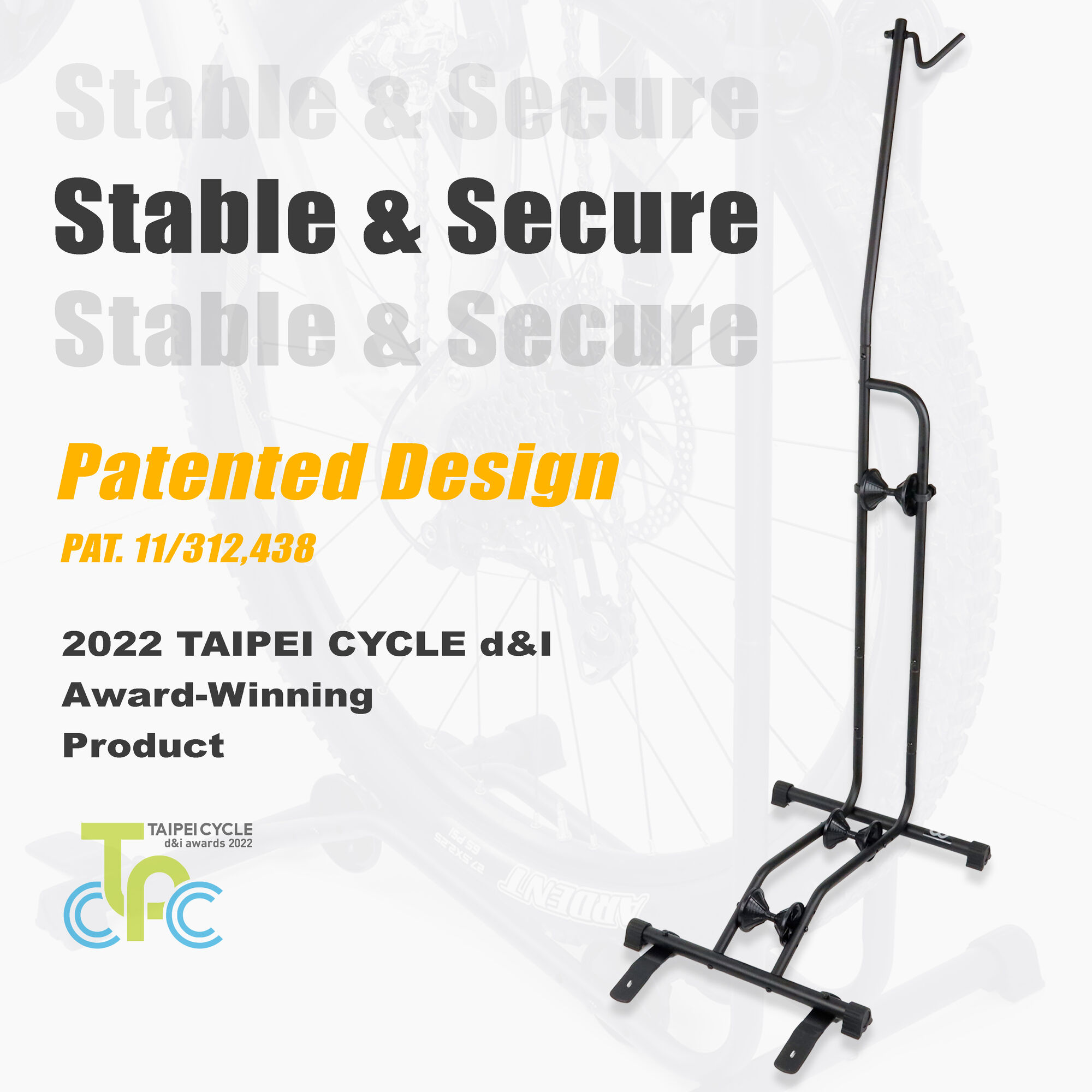 Cycle shop back stand