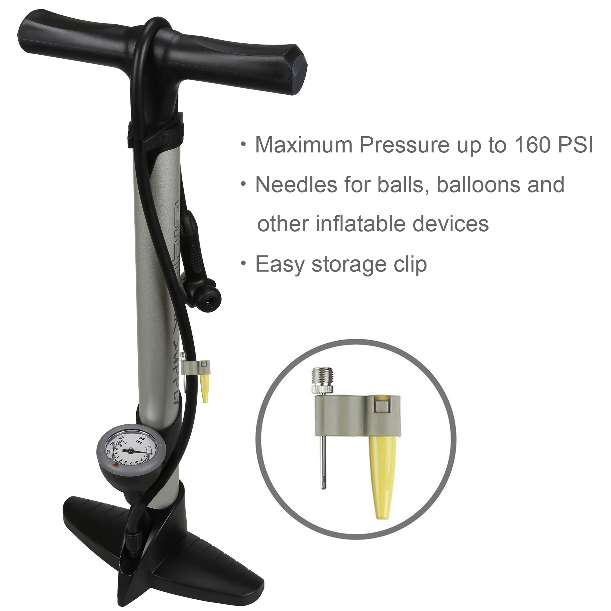 high pressure bicycle air pump