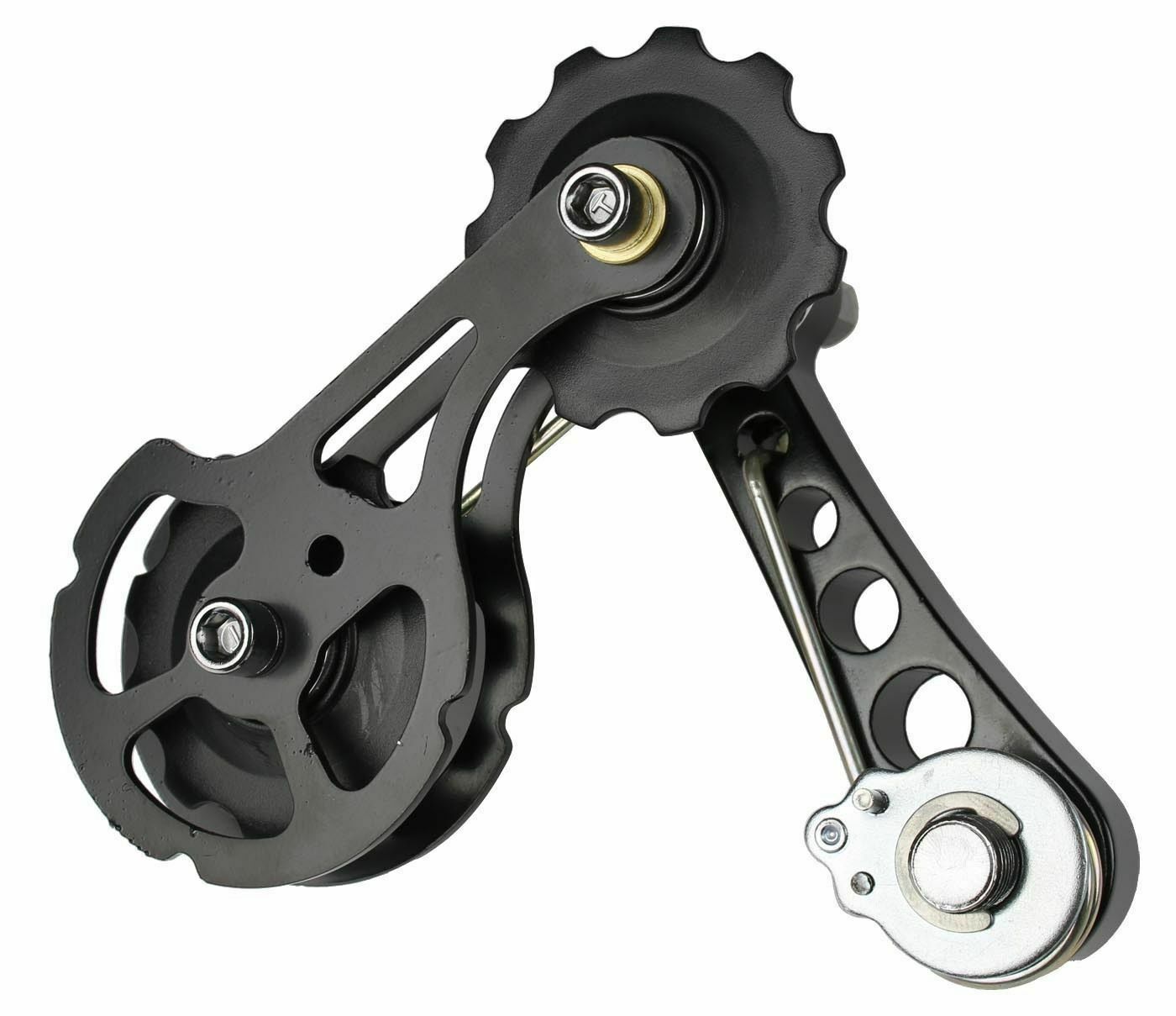 Buy MTB Road Bike Bicycle Aluminum Chain Tensioner Black CD