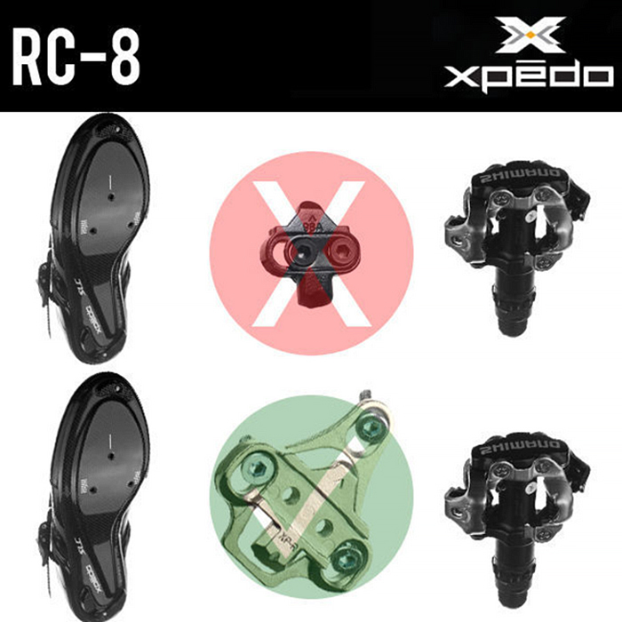 Buy XPEDO Bike Bicycle Cycling Shoes Cleats Adapter for Shimano