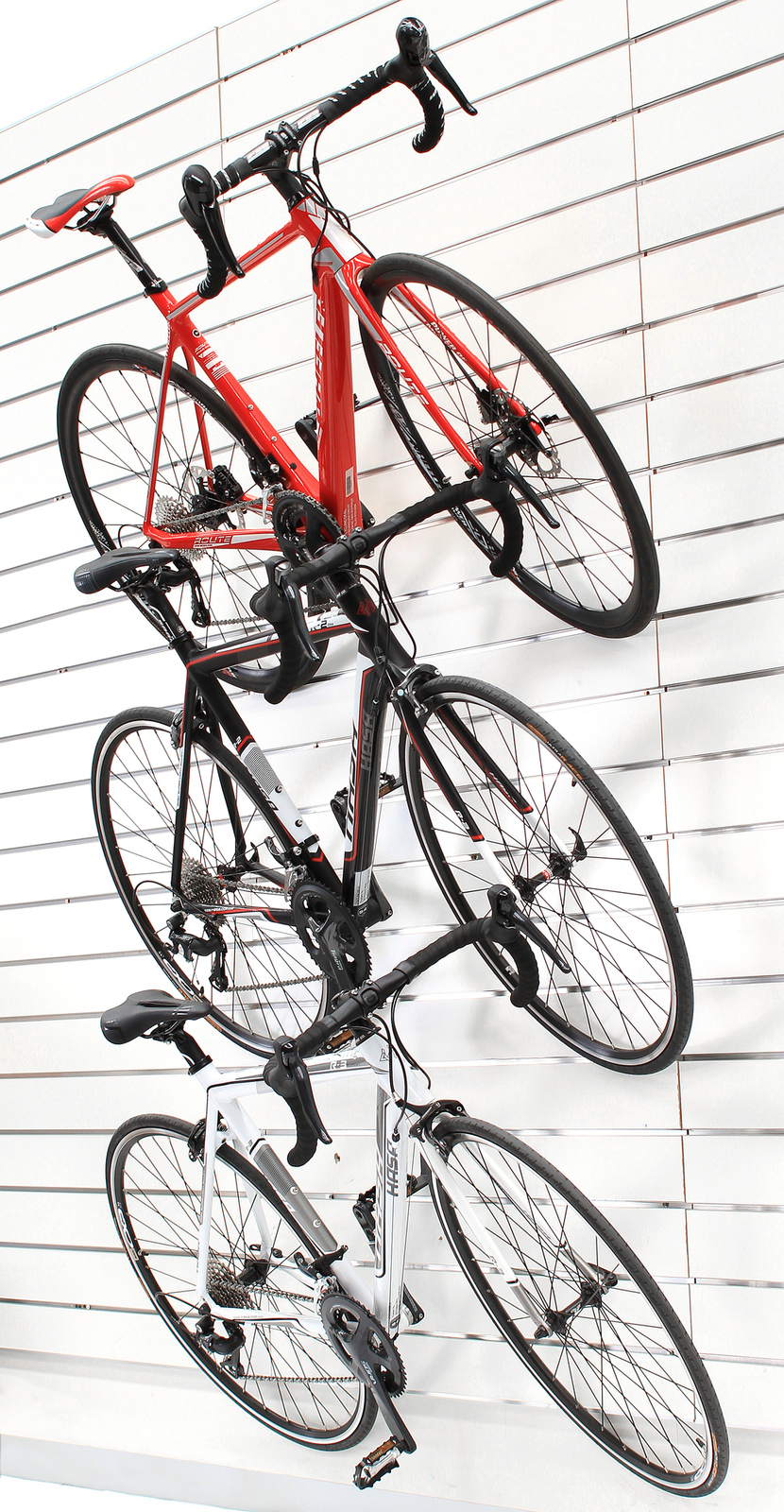 3x Venzo Bike Bicycle Cycling Pedal Wall Mount Storage