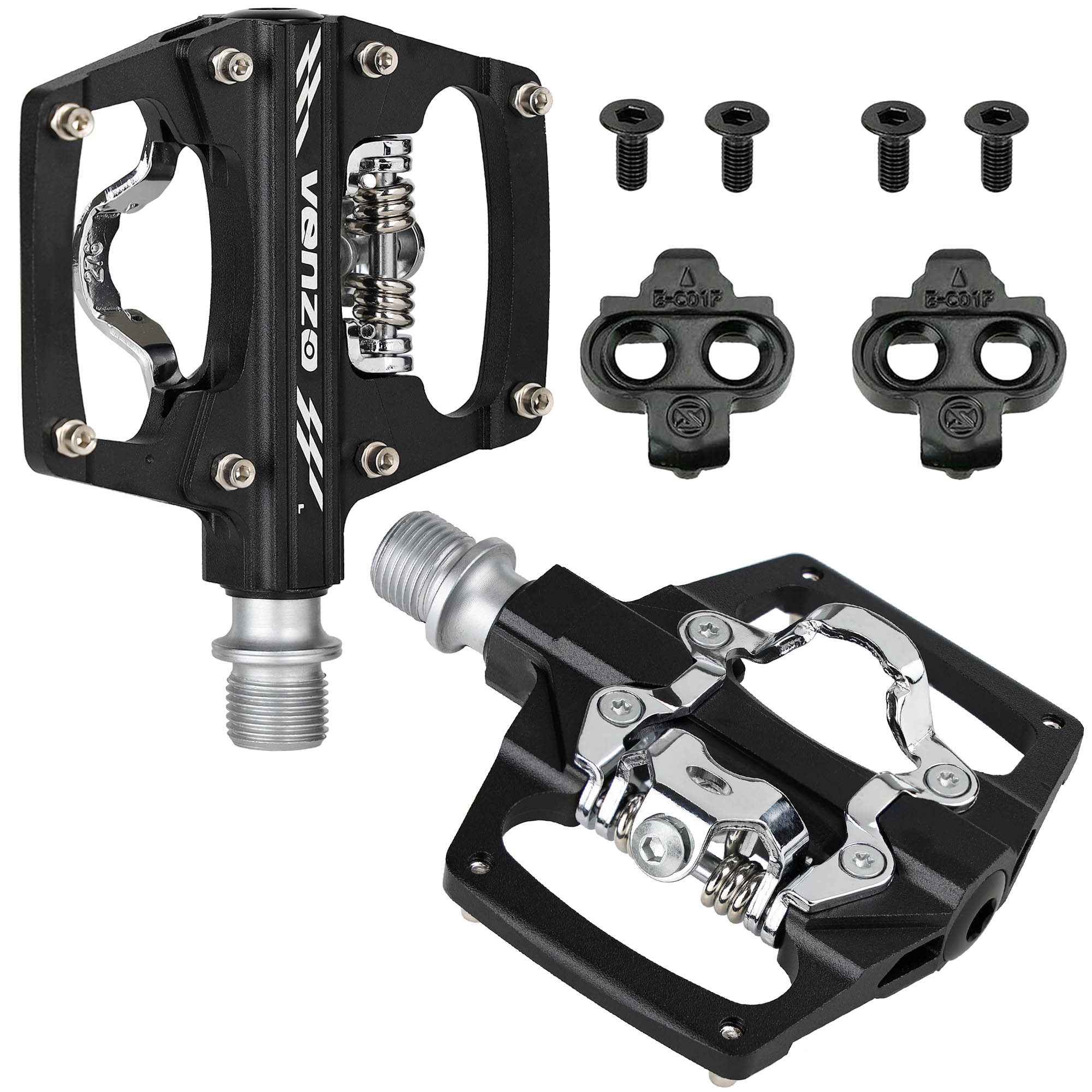 Venzo Dual Function Platform Shimano SPD Compatible 9/16" Clipless