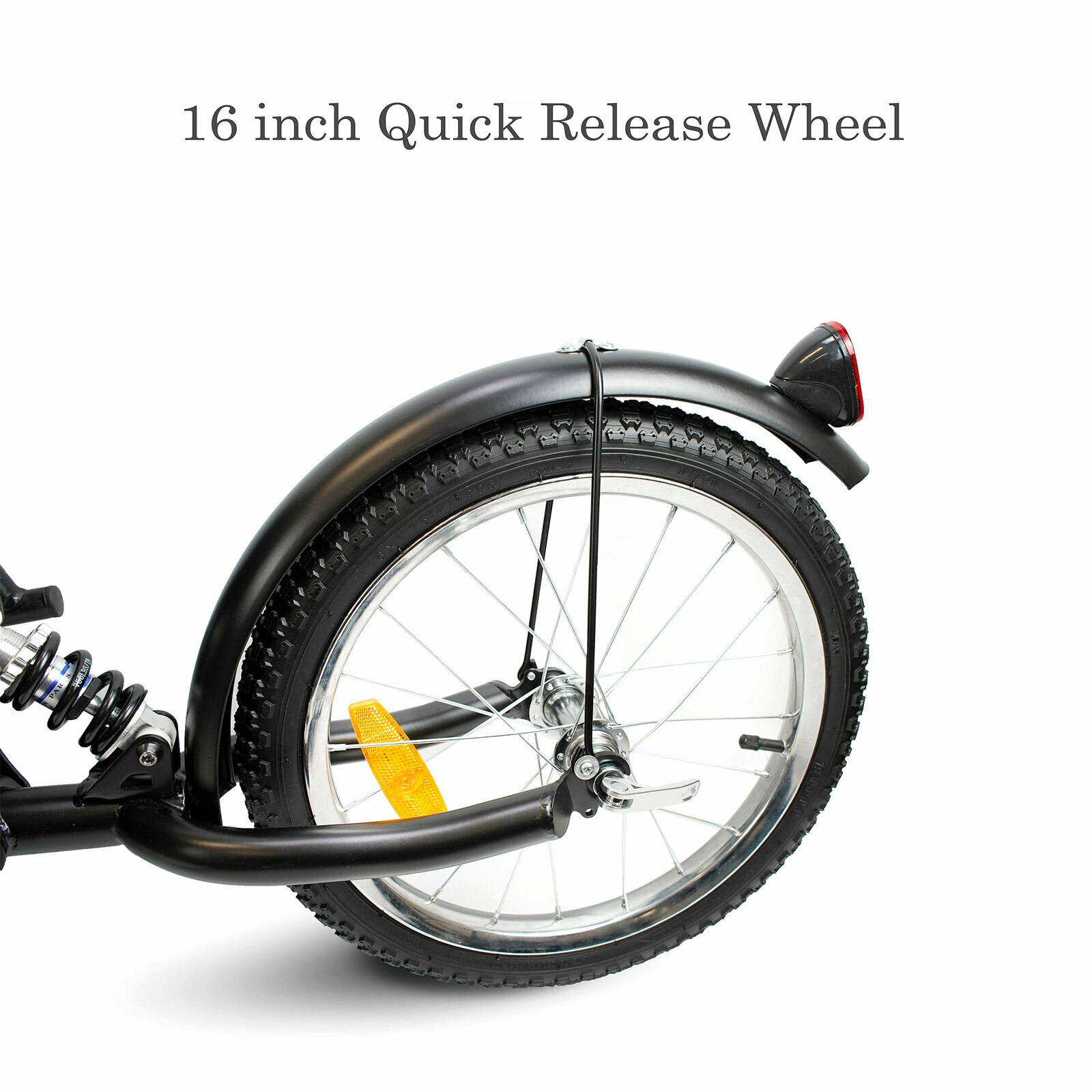 CyclingDeal Bicycle Bike Single Wheel Cargo Trailer with Luggage Bag eBay