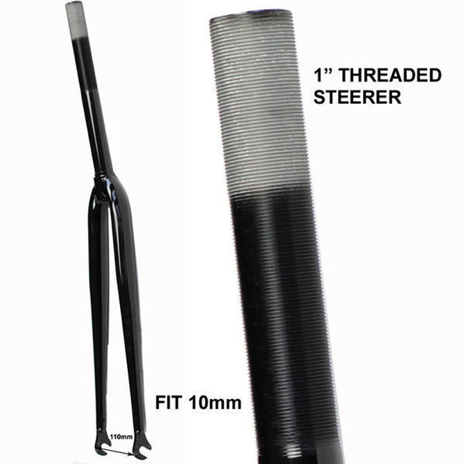 Fixie Single Speed Track Road Bike Fork CR-MO 1/" Threaded 700c