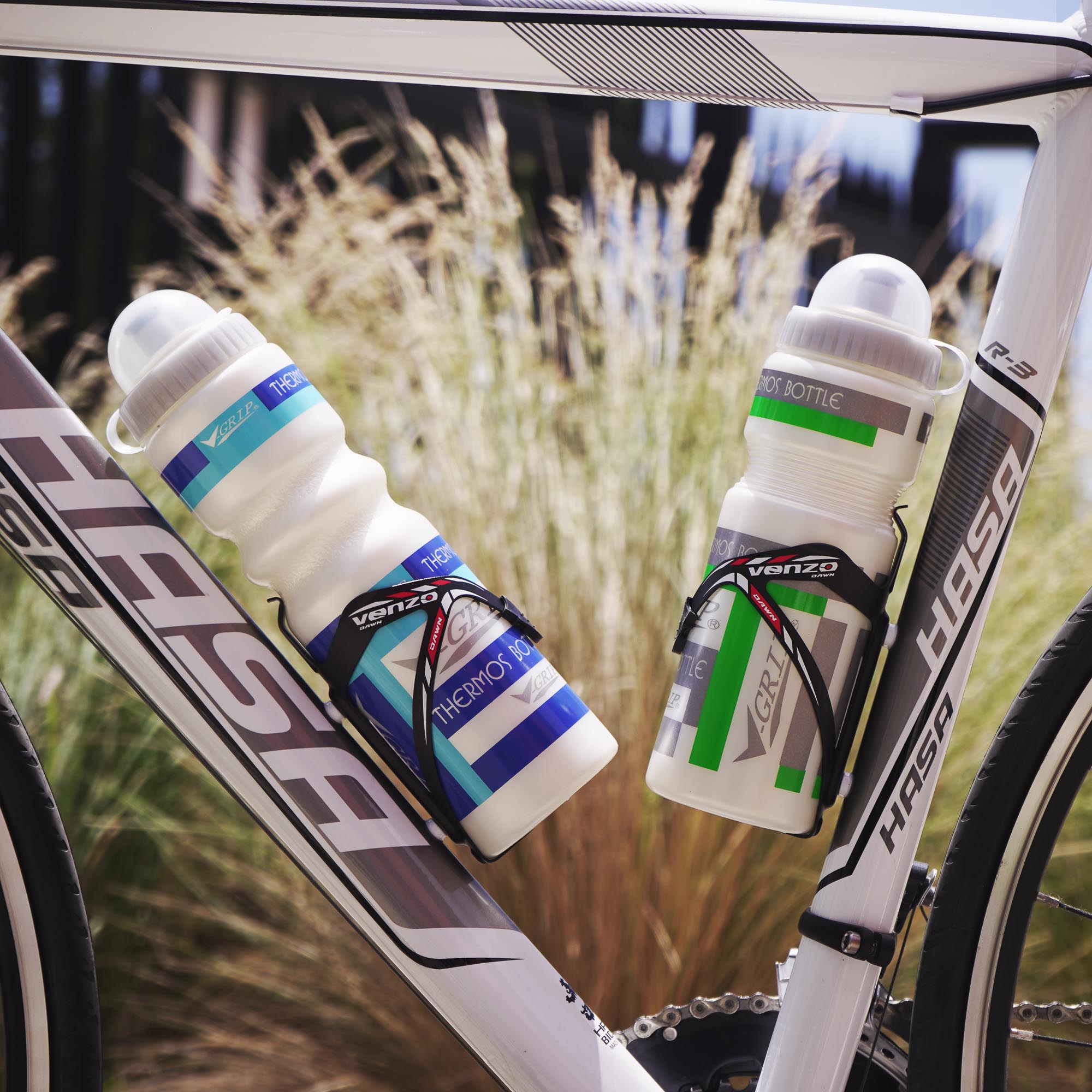 VENZO Aluminium Bike Bicycle Cycling Bottle Cage Holder