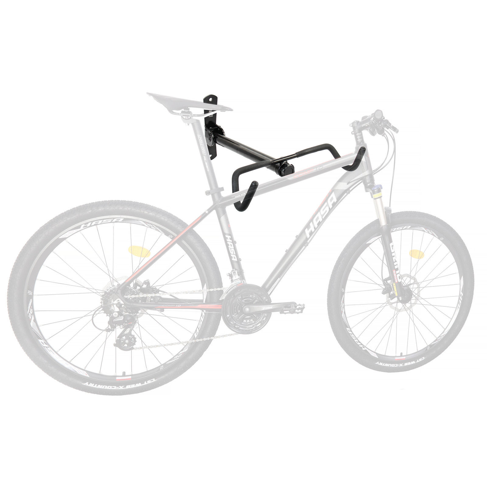 Bicycle Storage Rack Wall Mounted Bike Hanger Hook Pack of