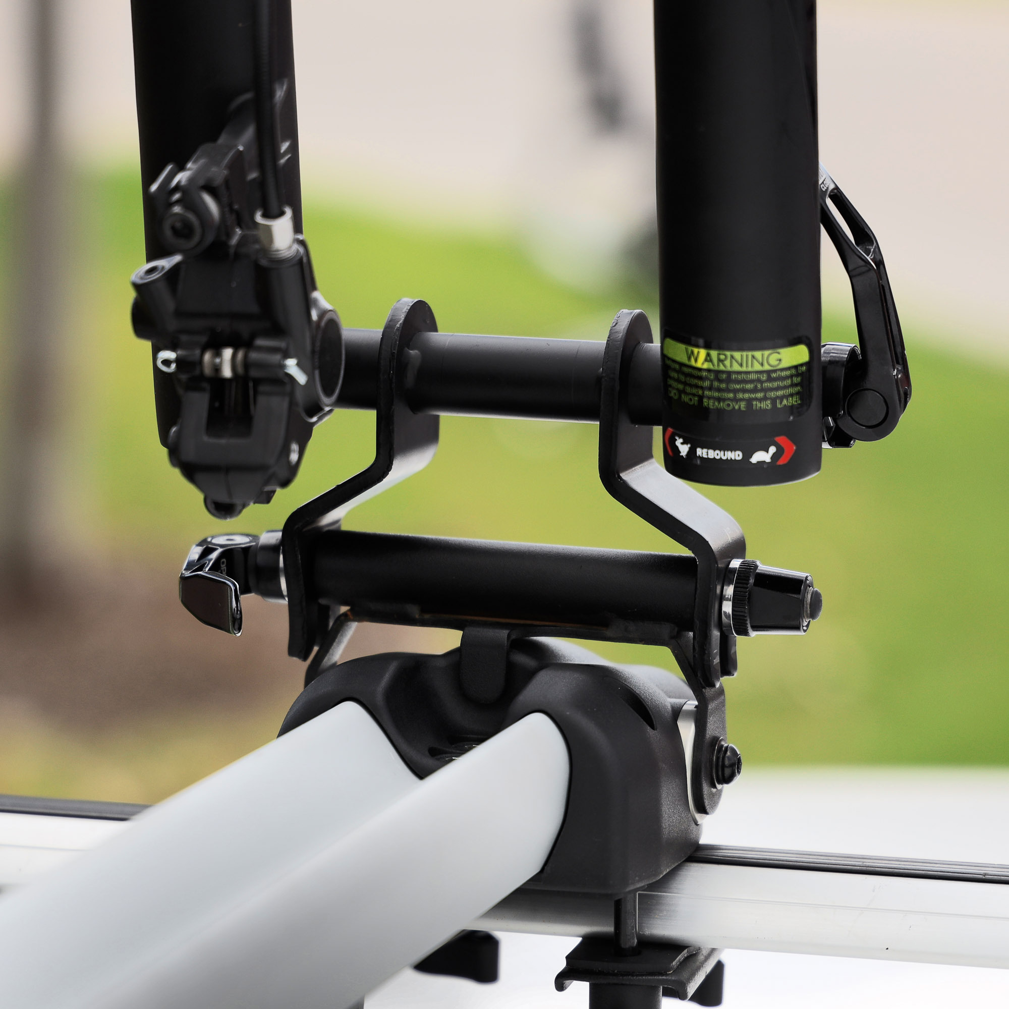 Buy BIKEHAND Car Roof Bike Bicycle Carrier Fork Mount Rack Adapter For 20x110mm Thru Axle CD