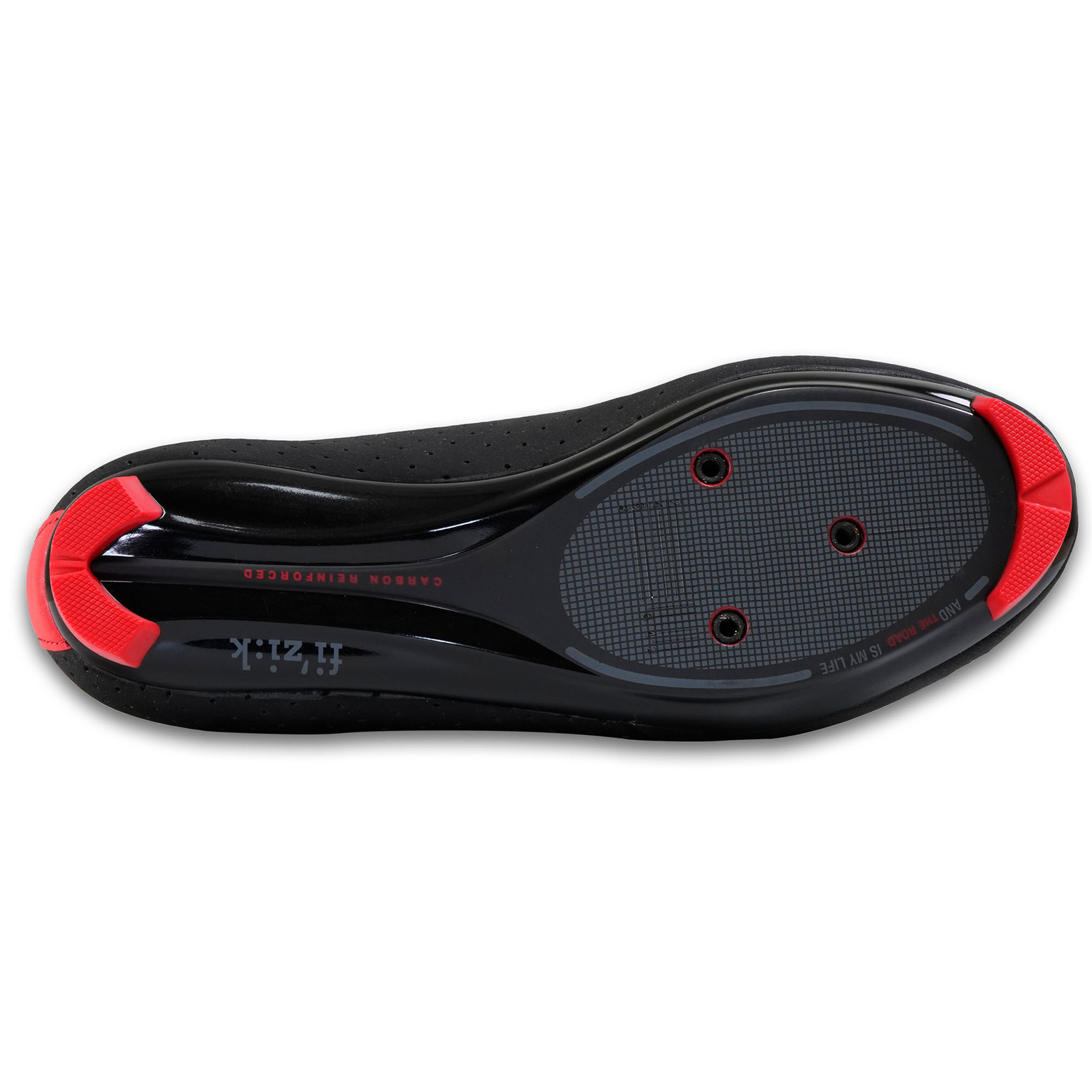 Fizik R5B Uomo SPDSL Road Carbon Shoes Black Red eBay
