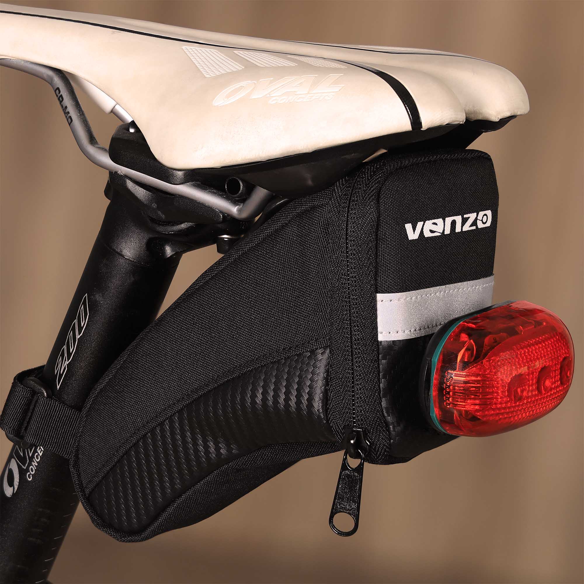 Venzo Road Mountain MTB Bike Bicycle Accessories Polyester Seat Saddle Bag