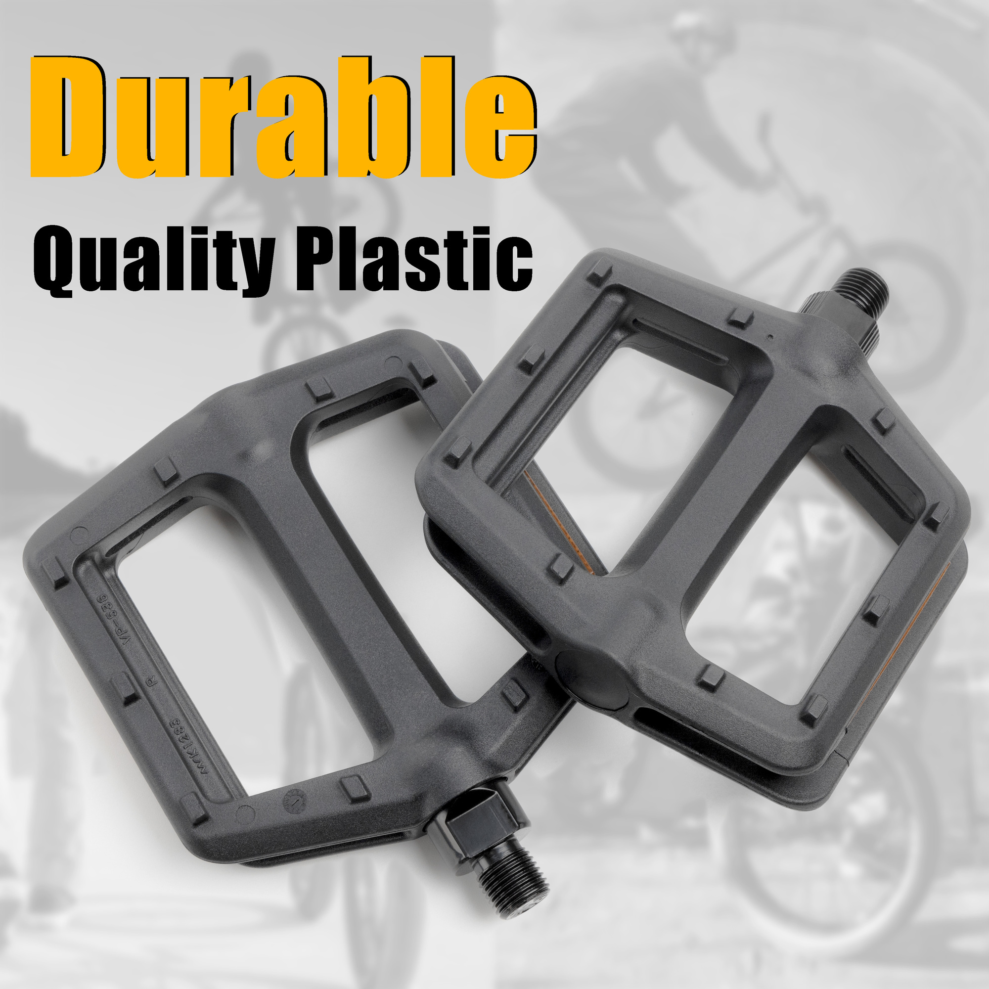 Buy CyclingDeal 1 2 Large Platform Non Slip Bike Pedals for Beach Cruiser BMX Kids Bicycles CD
