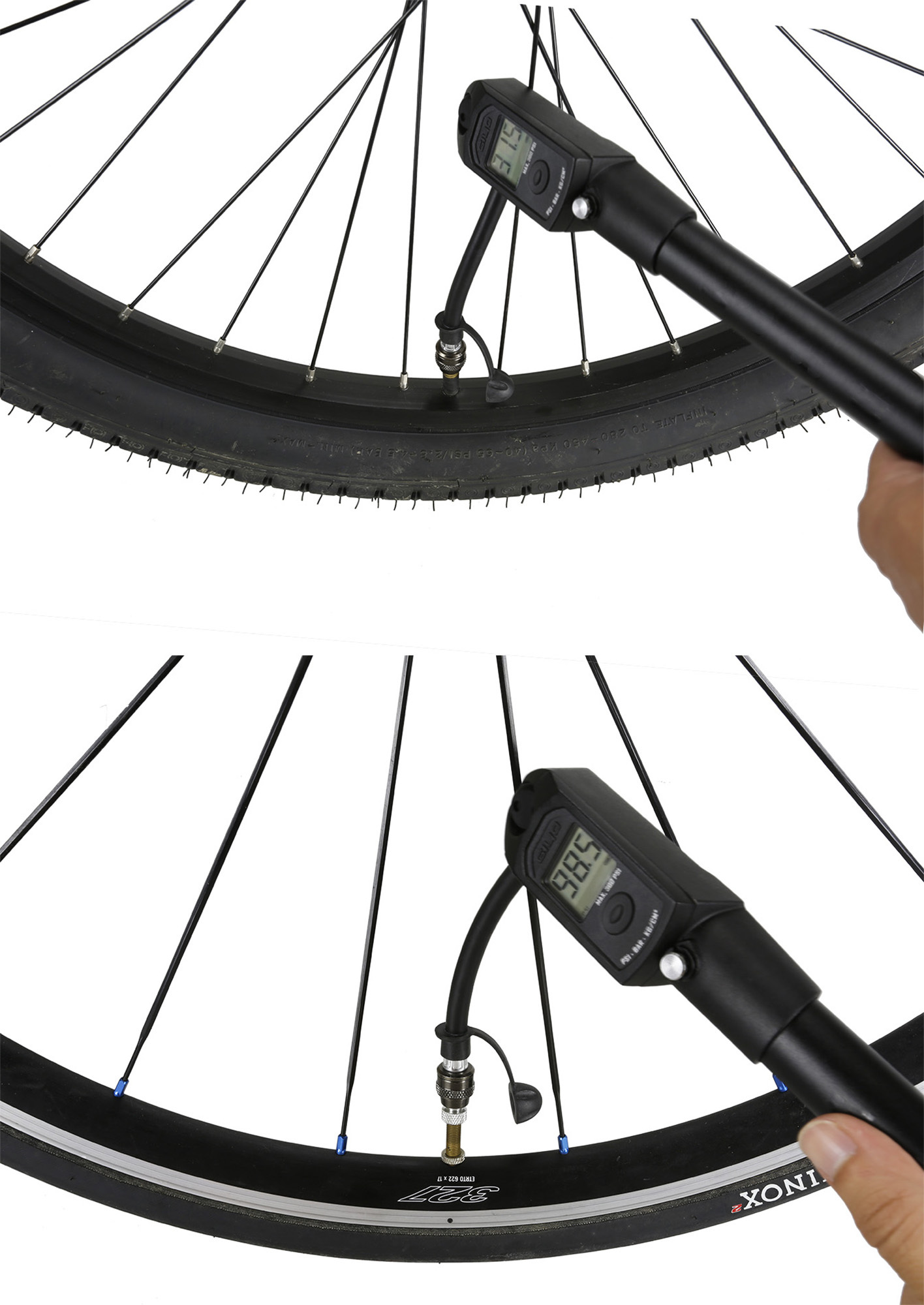 venzo bike pump