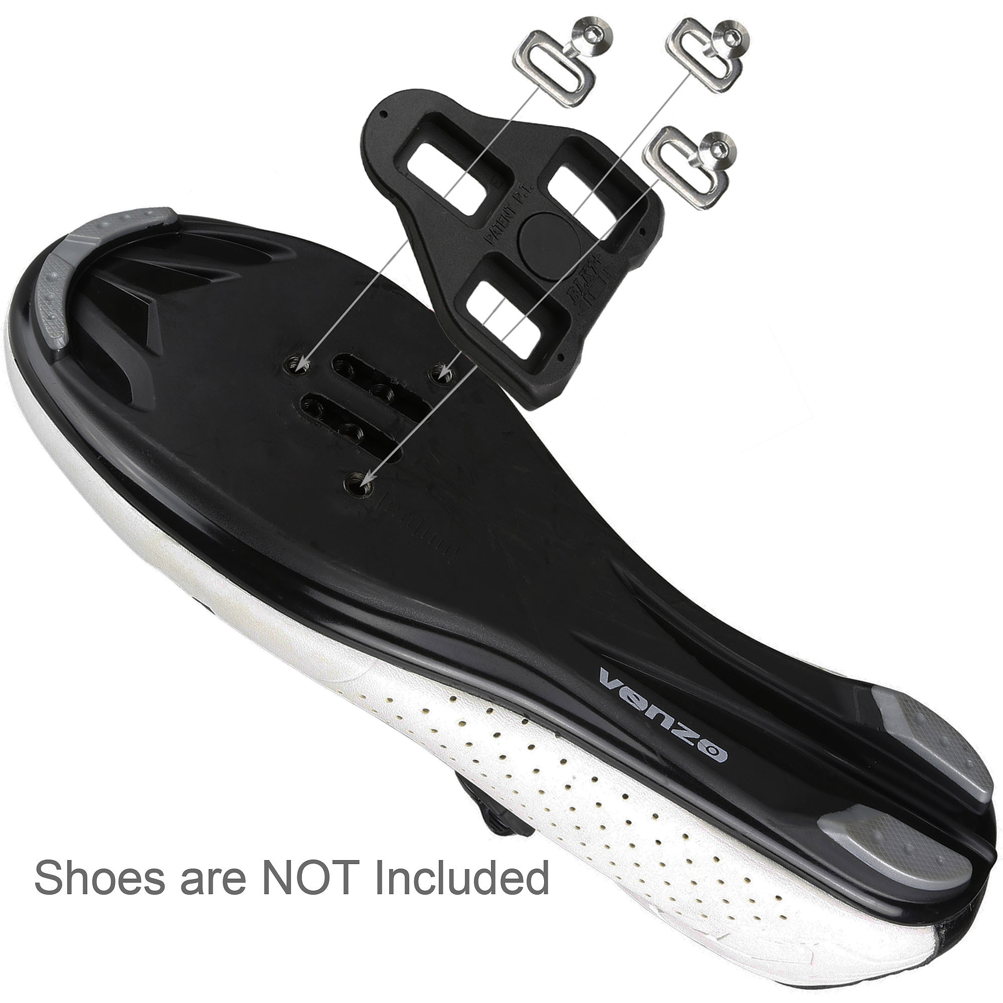 CyclingDeal BLK1 Bike Bicycle Road Look Delta Compatible Cleats for Indoor Shoes eBay
