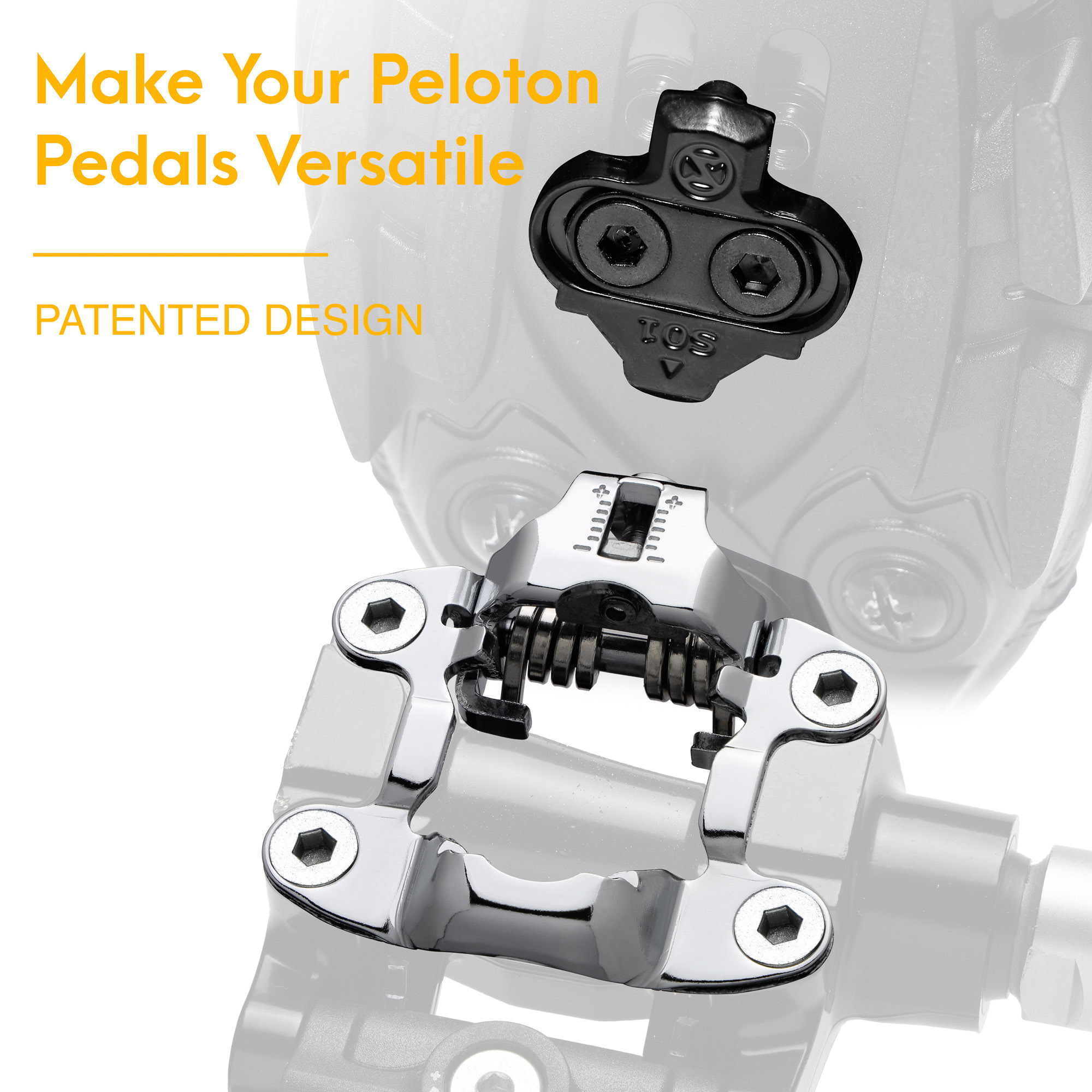 Buy Venzo for Peloton Bike Bike+ Pedal Kit Toe Clips Cage Peloton