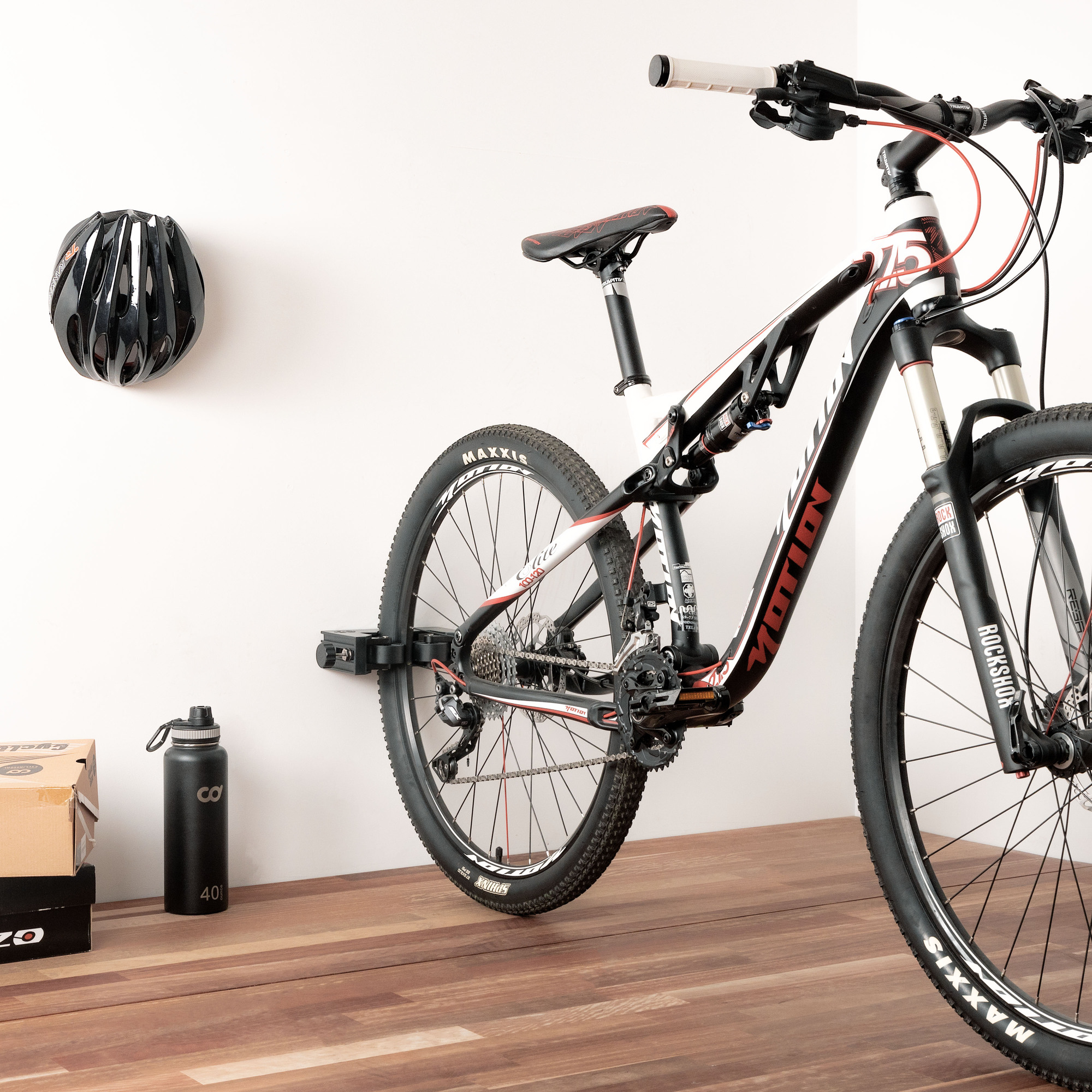 Buy CD Bike Bicycle Clip Storage Wall Mount Rack Store Mountain Bikes in Garage or Home CD