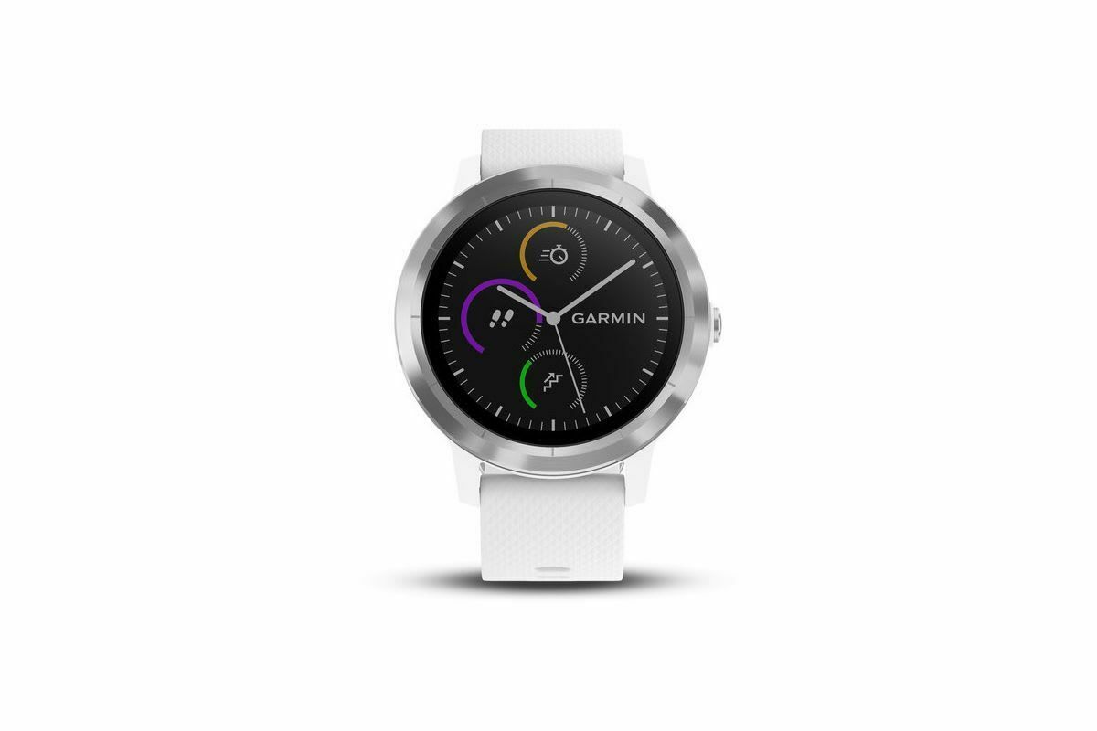 white garmin vivoactive 3