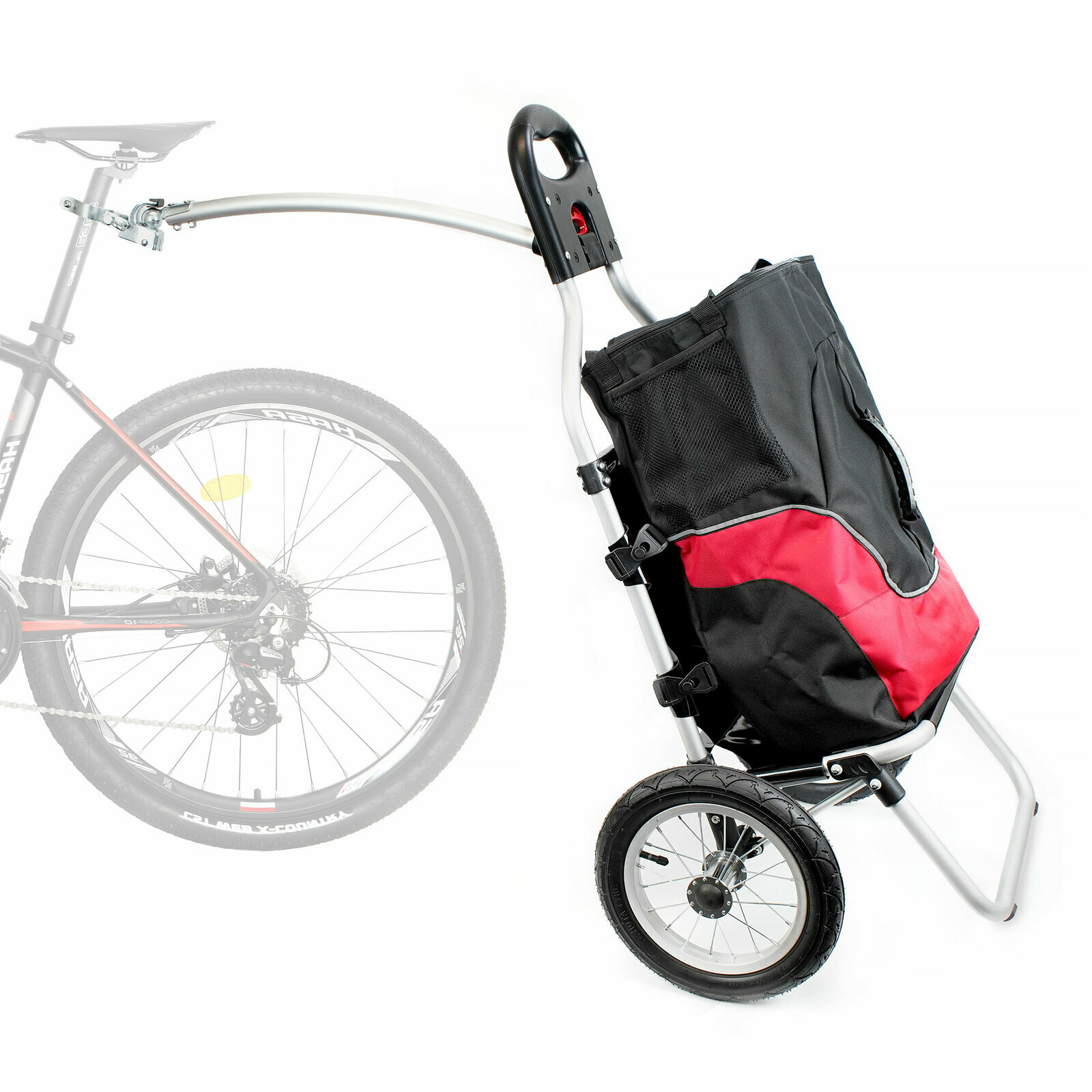 CyclingDeal Foldable Bicycle Bike Shopping Trailer Trolley