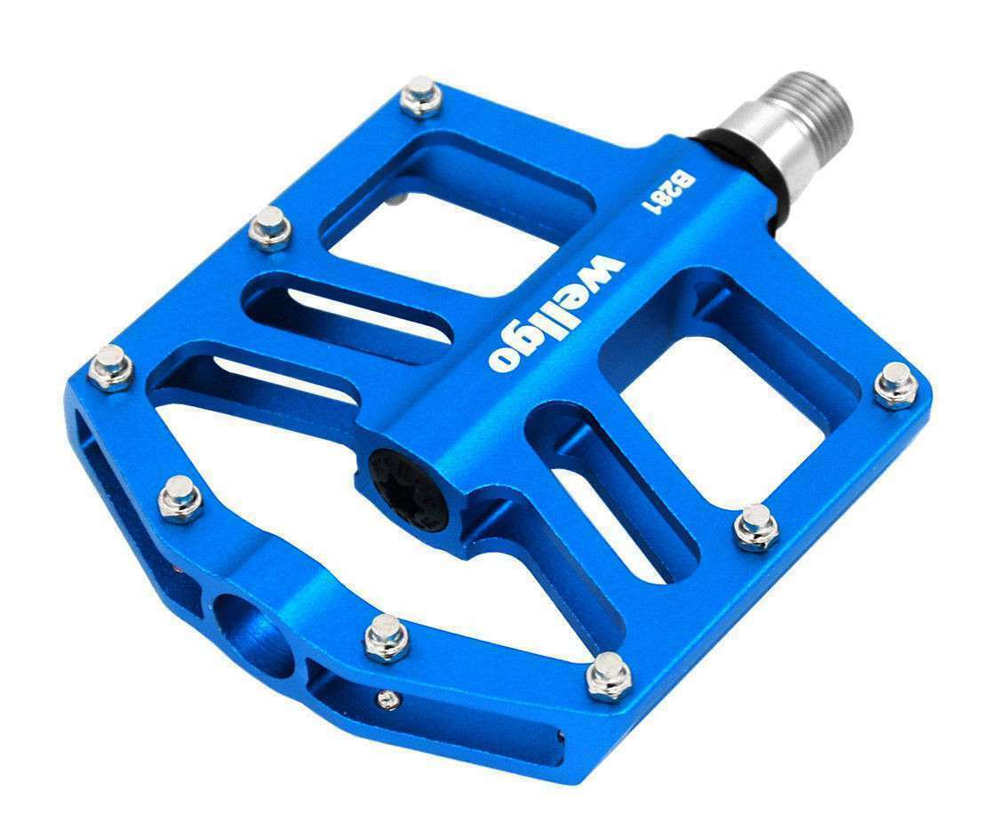 blue bmx pedals