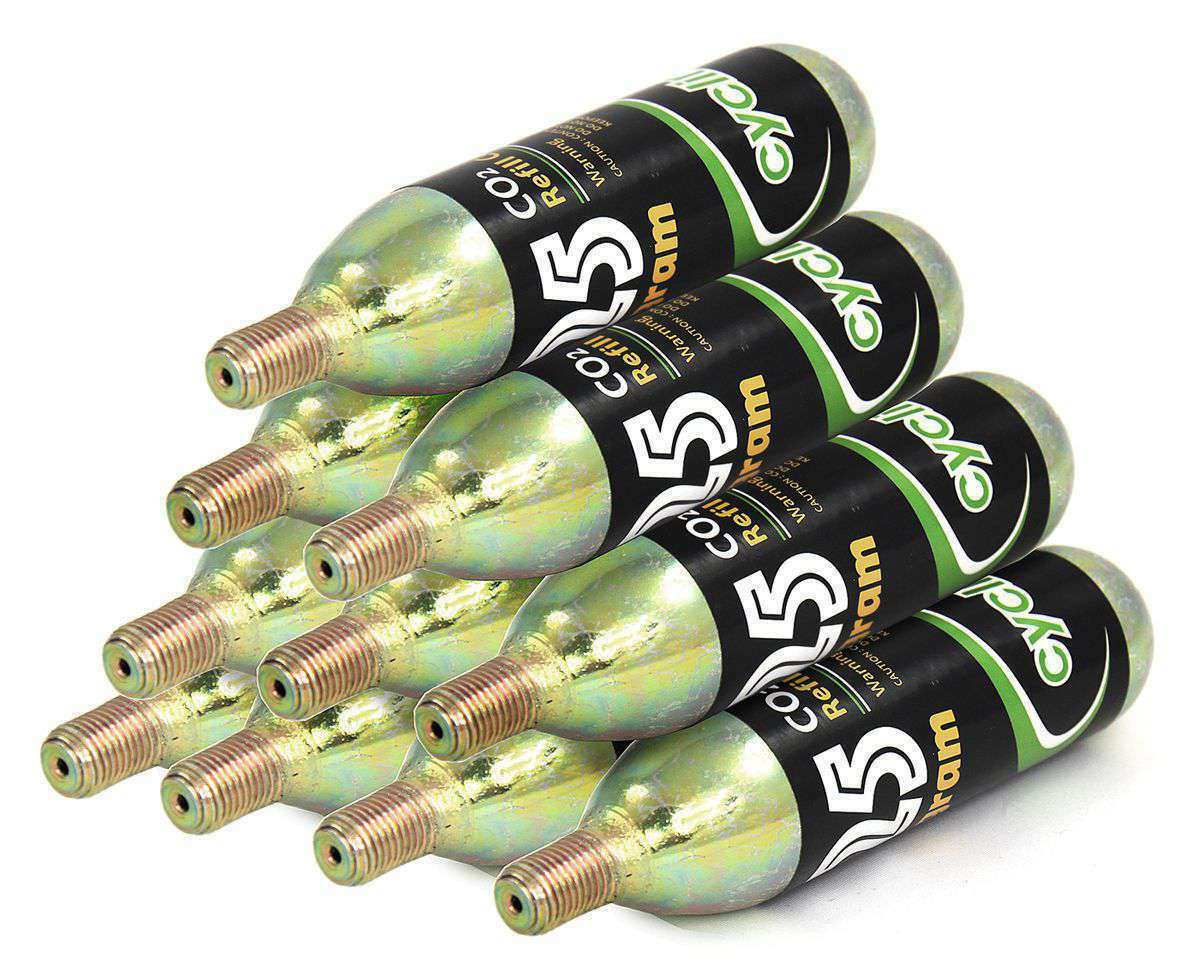 10 x Bike Bicycle Air Pump Inflator 25g CO2 Cartridges eBay