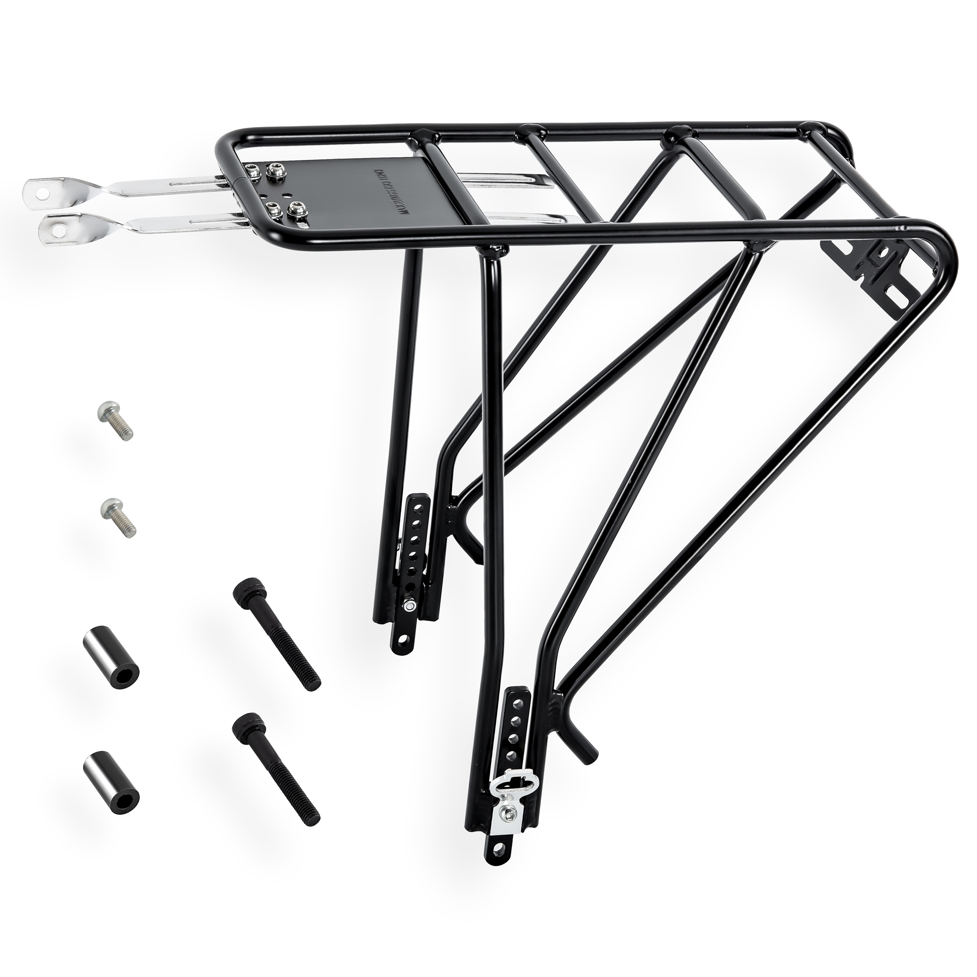 Quality Alloy Rear Pannier Rack Touring Carrier ( Frame-Mounted For Heavy Side Loads )