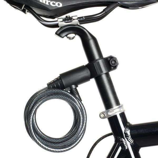 Buy Bicycle Bike Cycling Cable Lock With Key 8x1800mm | CD