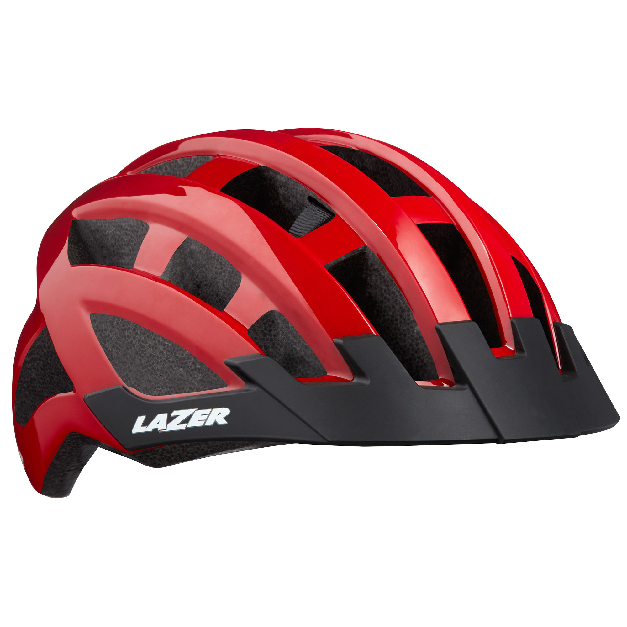 Lazer COMPACT Bike Bicycle Cycling Adult Helmet Red Unisize
