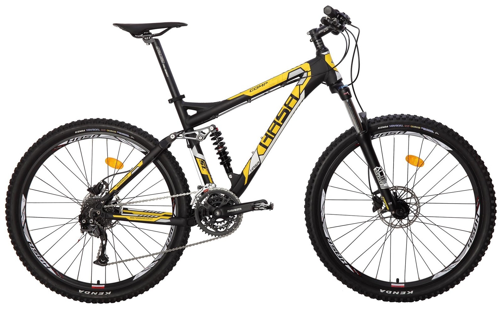 Hasa dual suspension mountain bike best sale