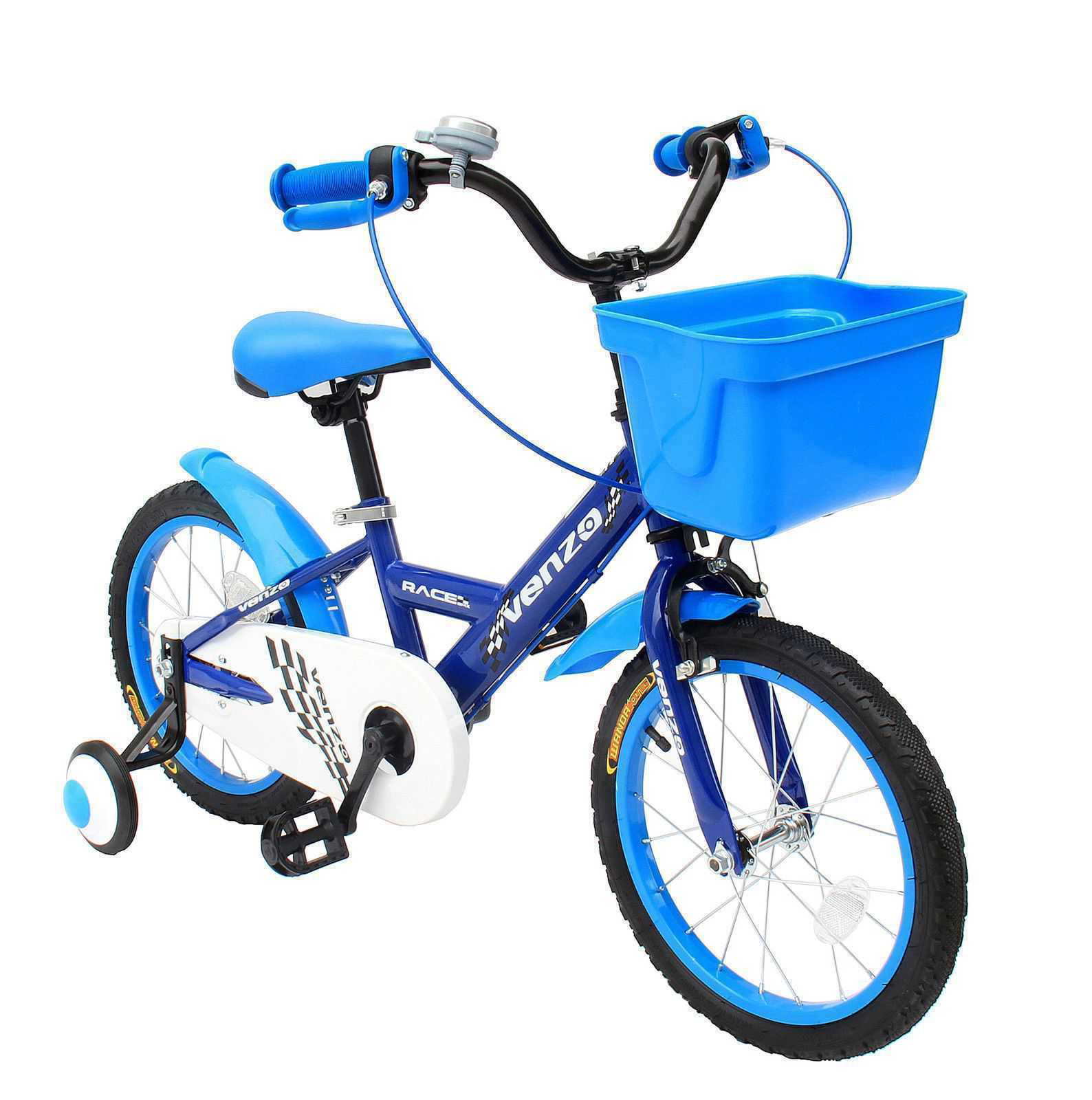 a bike with training wheels