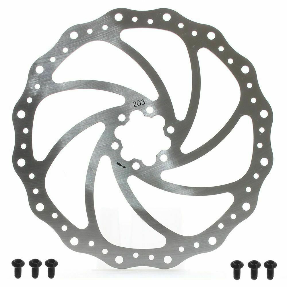 Buy Mountain Bike Disc Brake Rotor 6 bolts 203mm | CD
