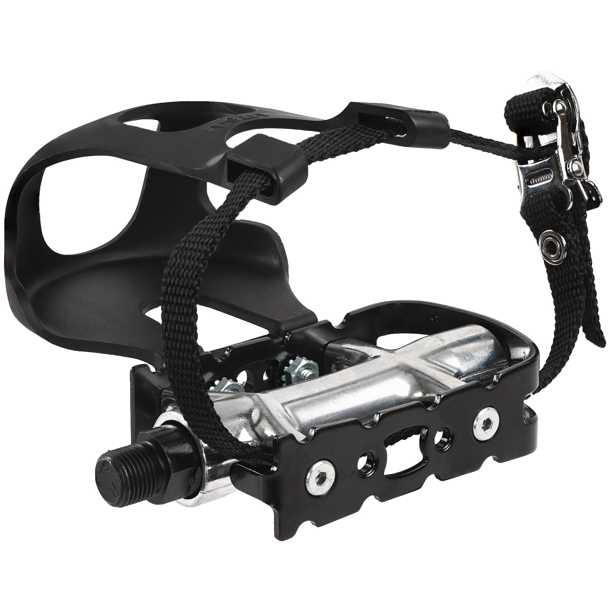 mountain bike pedals with straps