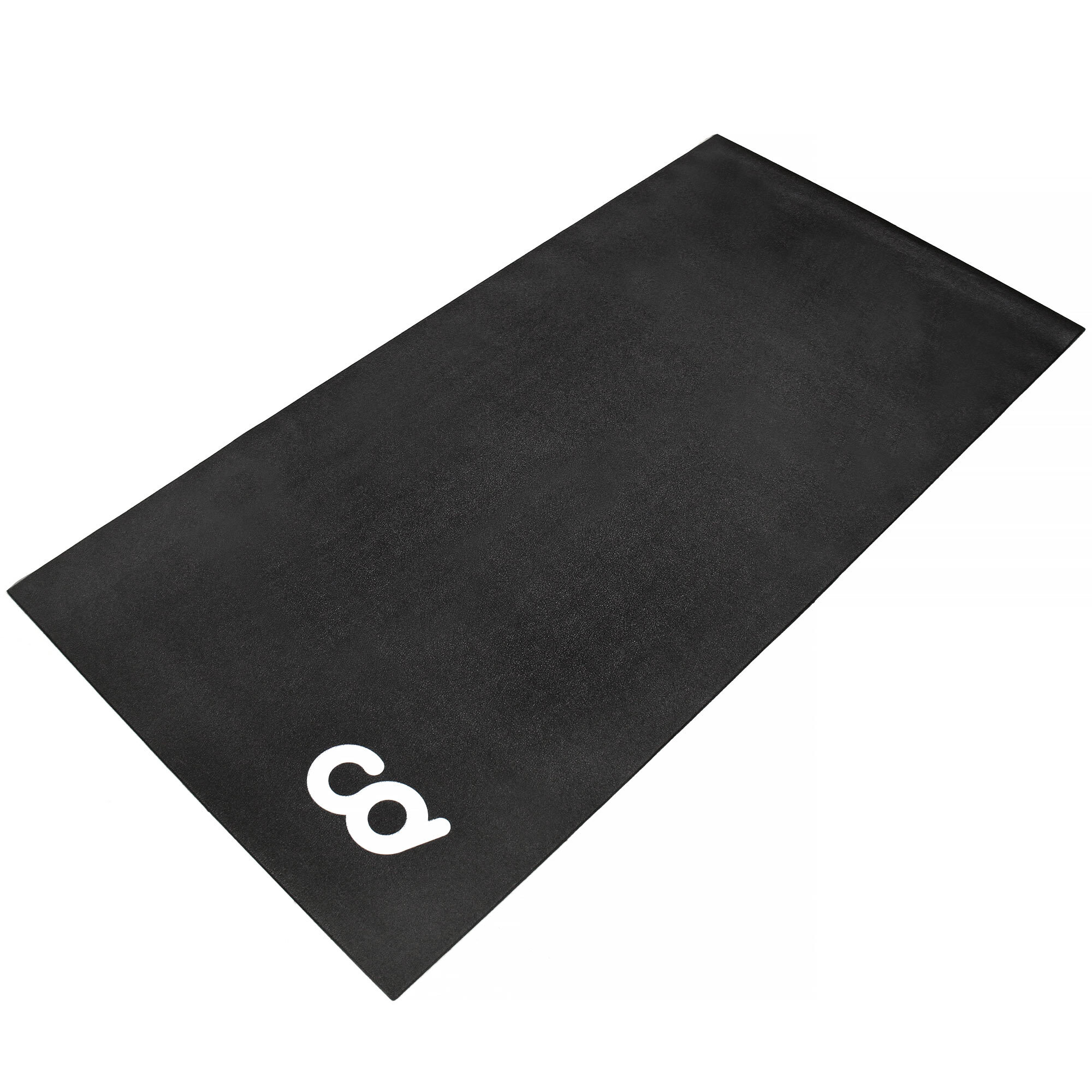 Bicycle Trainer Floor Mat (61 cm x 121cm)  Suits Ergo Mag Fluid for Indoor Cycles Stepper for Peloton Spin Bikes - Thick Mats For Exercise Equipment 