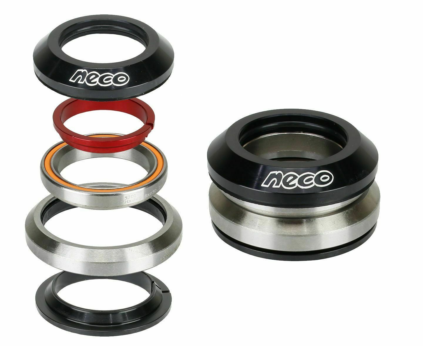NECO Bike CNC Headset 1-1/8" Bearing