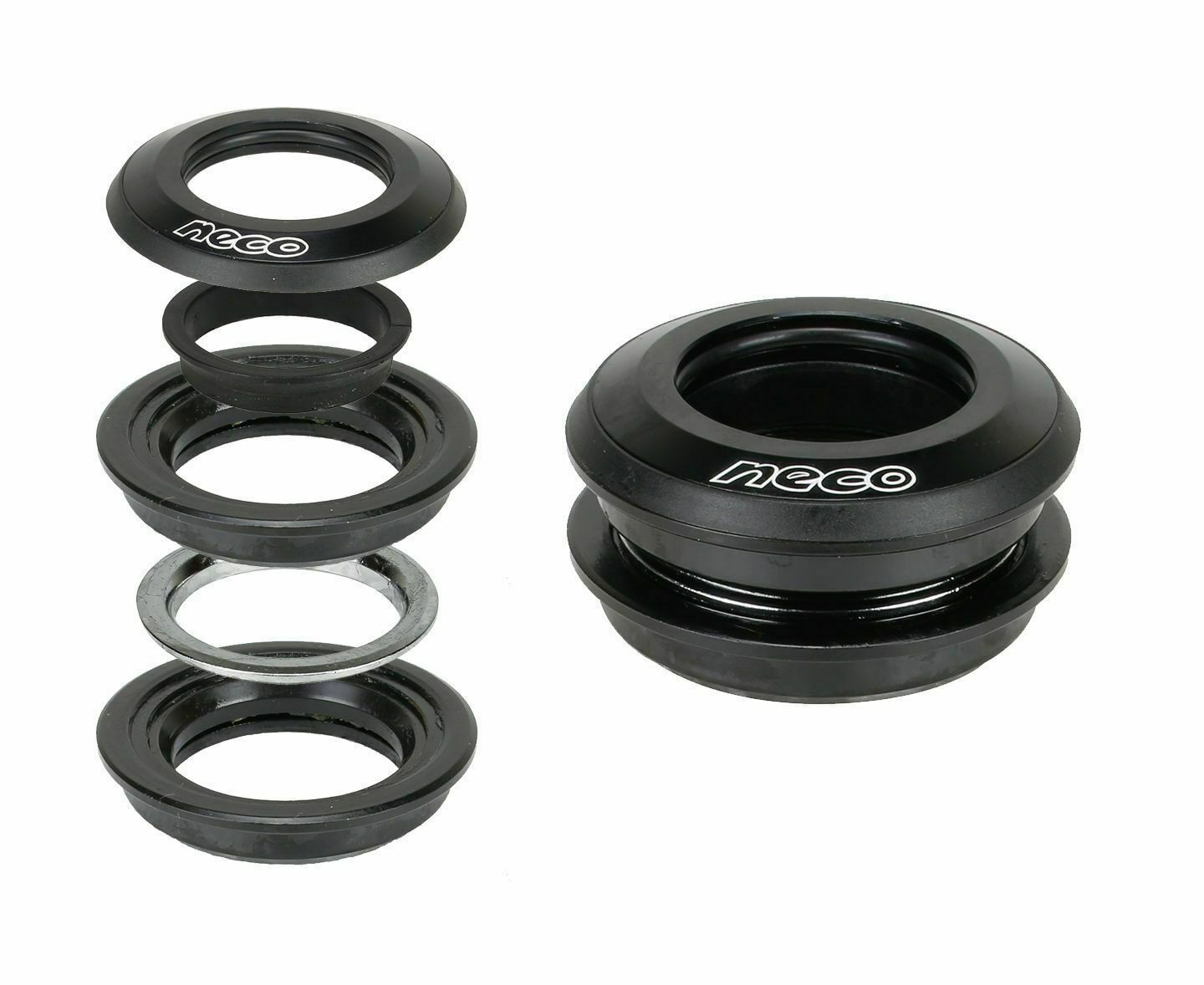 Buy NECO Bike Bicycle CNC Semi Integrated Headset 11/8" with Top 5.2mm