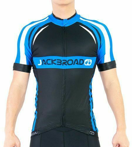 Jackbroad Premium Quality Cycling Jersey Blue L