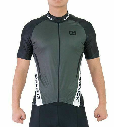 Jackbroad Premium Quality Cycling Jersey Grey XL