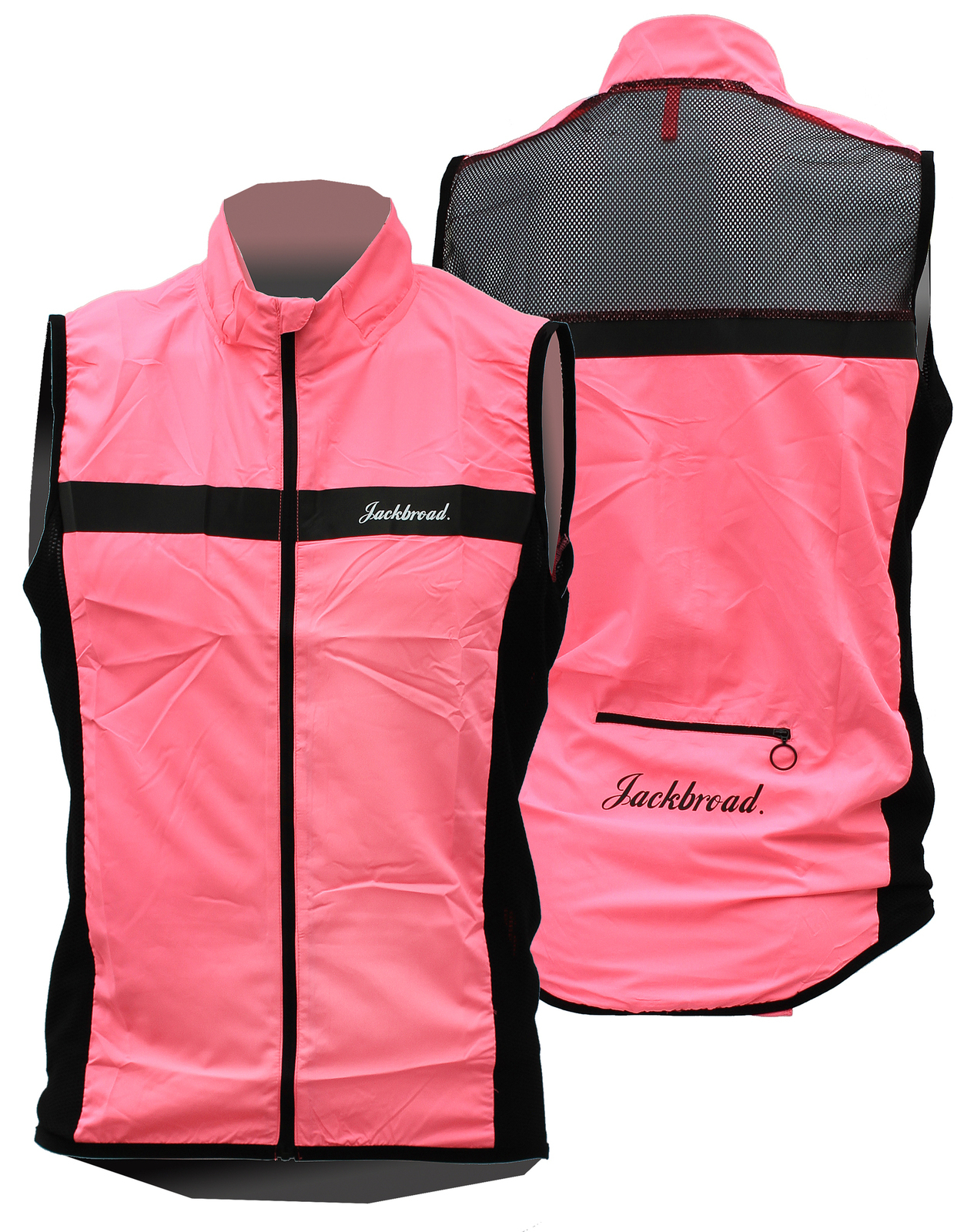 Cycling Bicycle Bike Outdoor Sleeveless Jersey Wind Vest Pink SB9322