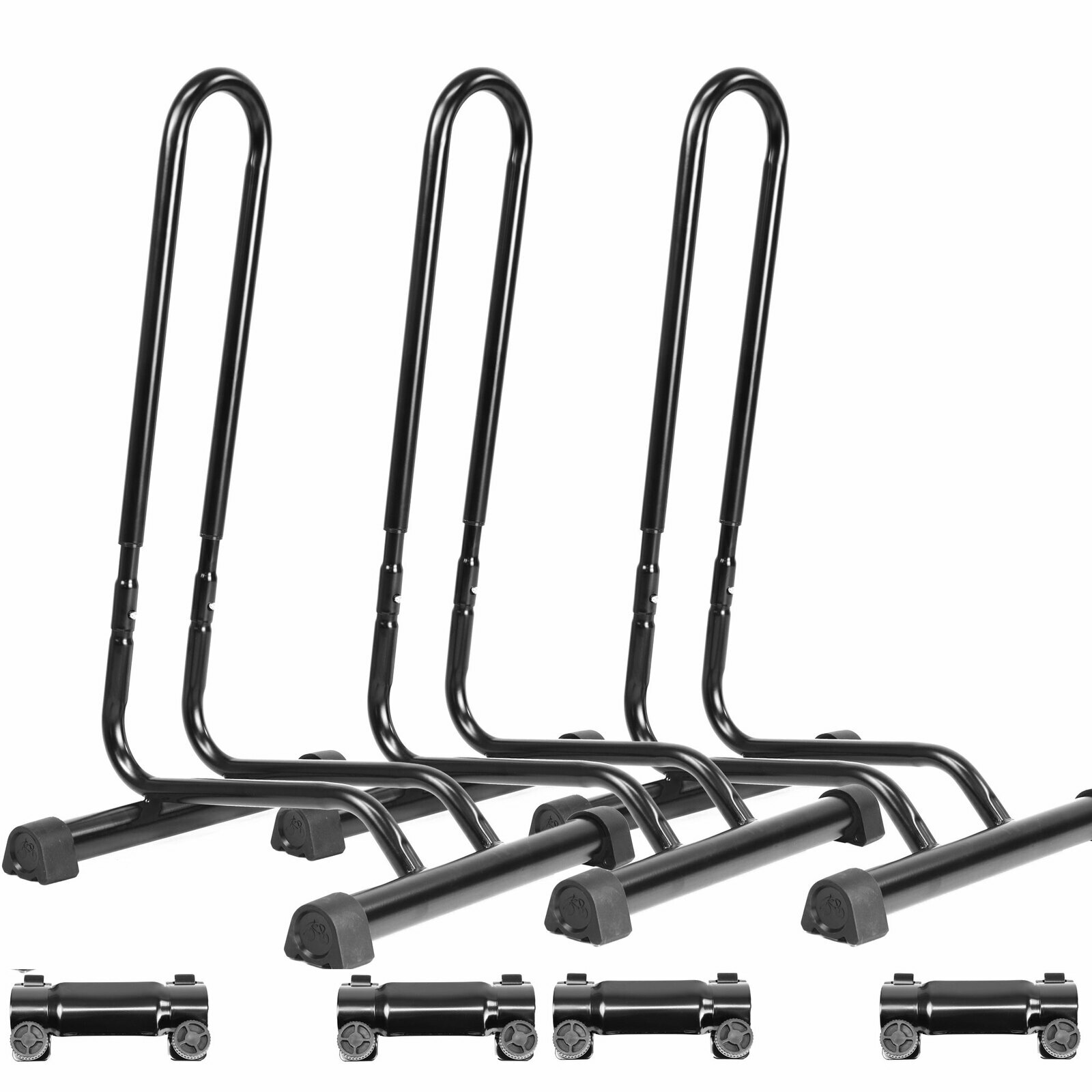 3 bike floor stand