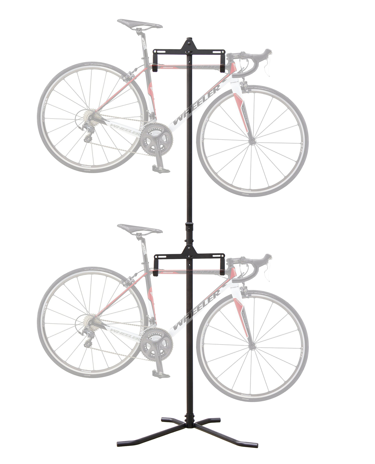 2-4 Bike Bicycle Floor Rack Stand 