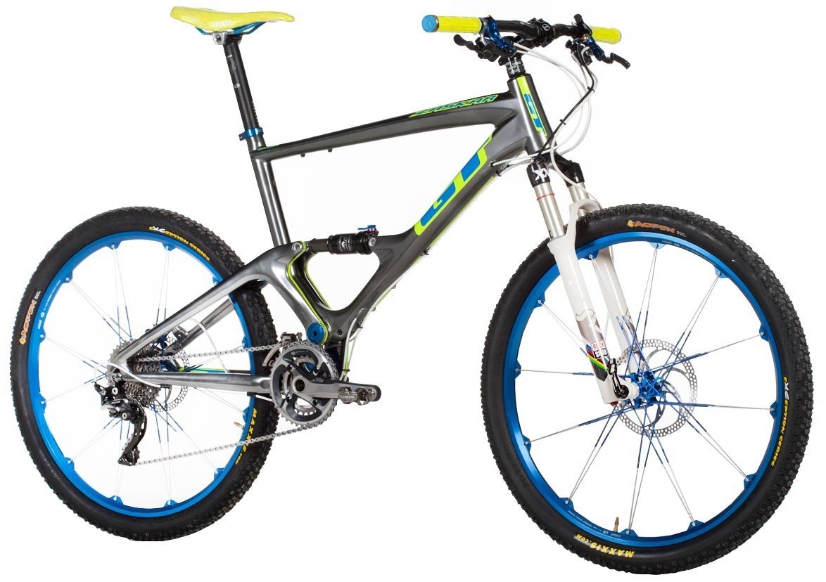 gt suspension mountain bike