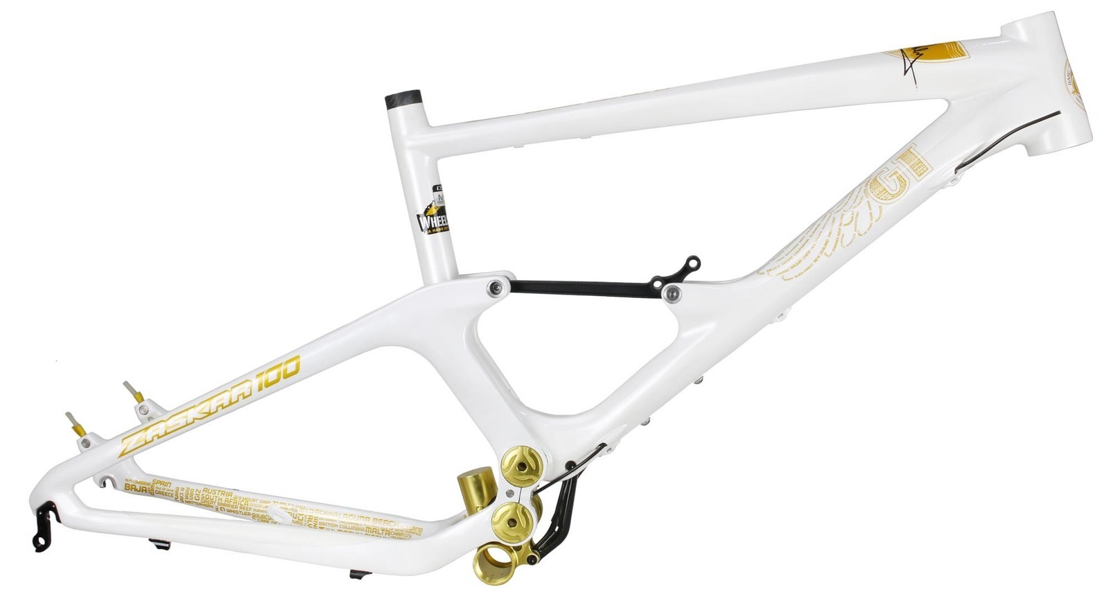 gt mtb frames