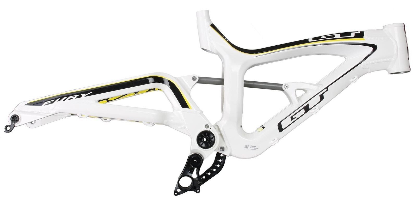 Buy GT FURY 1.0 Mountain Bike Full Suspension Frame Alloy 26" White W/O